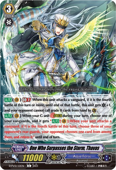 One Who Surpasses the Storm, Thavas (D-PV01/121EN) [History Collection] | Total Play