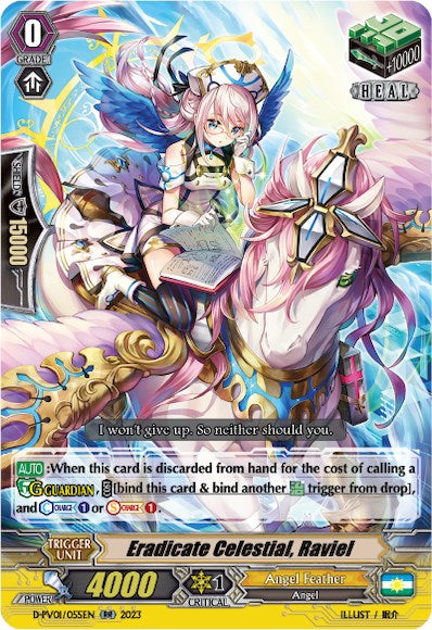 Eradicate Celestial, Raviel (D-PV01/055EN) [History Collection] | Total Play