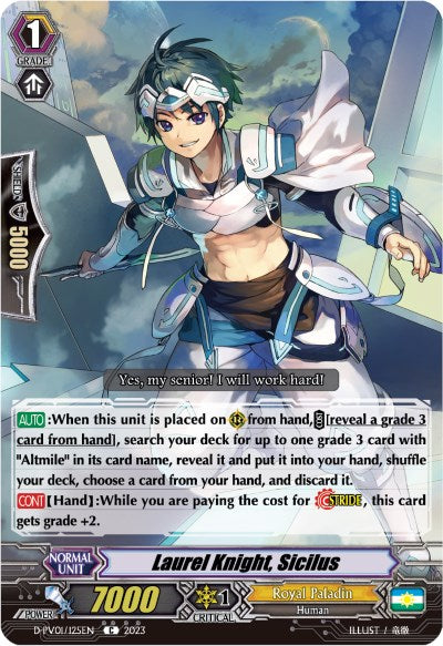Laurel Knight, Sicilus (D-PV01/125EN) [History Collection] | Total Play