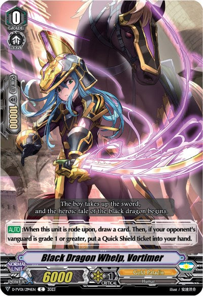 Black Dragon Whelp, Vortimer (D-PV01/294EN) [History Collection] | Total Play
