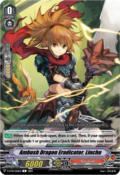 Ambush Dragon Eradicator, Linchu (D-PV01/300EN) [History Collection] | Total Play