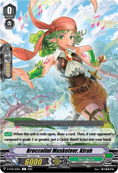 Broccolini Musketeer, Kirah (D-PV01/313EN) [History Collection] | Total Play