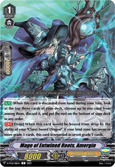 Mage of Entwined Roots, Amergin (D-PV01/316EN) [History Collection] | Total Play