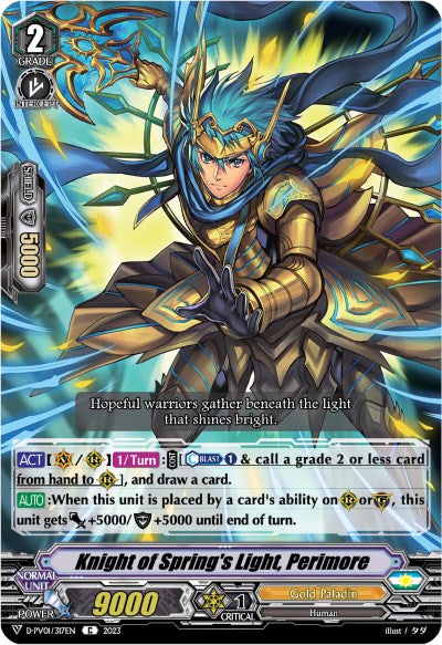 Knight of Spring's Light, Perimore (D-PV01/317EN) [History Collection] | Total Play