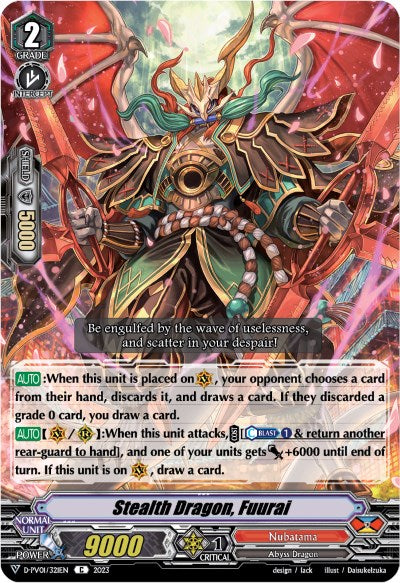 Stealth Dragon, Fuurai (D-PV01/321EN) [History Collection] | Total Play