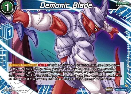 Demonic Blade (BT22-036) [Critical Blow] | Total Play