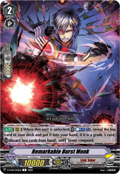 Remarkable Burst Monk (D-PV01/330EN) [History Collection] | Total Play