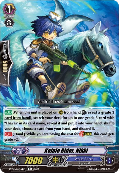 Kelpie Rider, Nikki (D-PV01/145EN) [History Collection] | Total Play