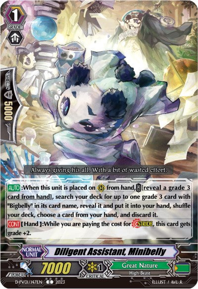 Diligent Assistant, Minibelly (D-PV01/147EN) [History Collection] | Total Play