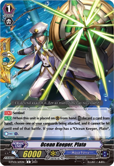 Ocean Keeper, Plato (D-PV01/169EN) [History Collection] | Total Play