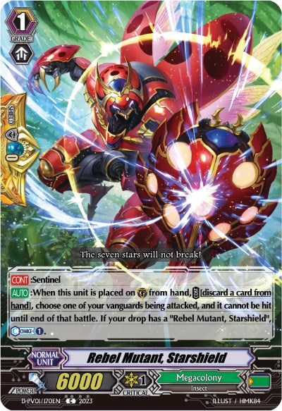 Rebel Mutant, Starshield (D-PV01/170EN) [History Collection] | Total Play
