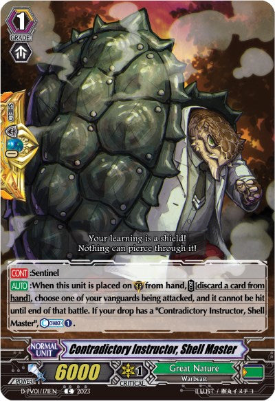 Contradictory Instructor, Shell Master (D-PV01/171EN) [History Collection] | Total Play