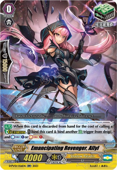 Emancipating Revenger, Allyl (D-PV01/056EN) [History Collection] | Total Play