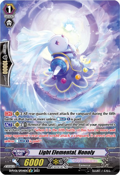Light Elemental, Honoly (D-PV01/SP04EN) [History Collection] | Total Play