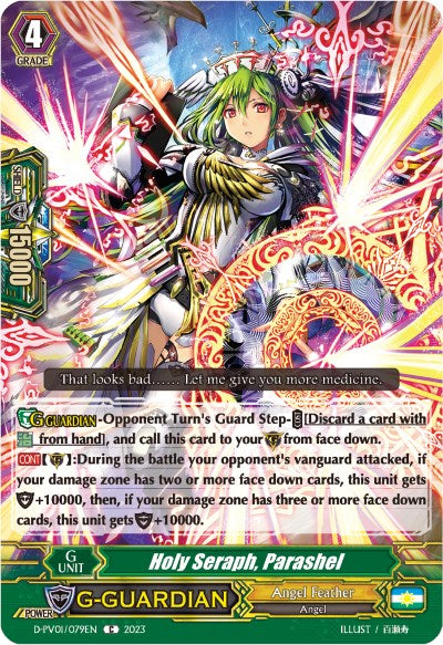 Holy Seraph, Parashel (D-PV01/079EN) [History Collection] | Total Play