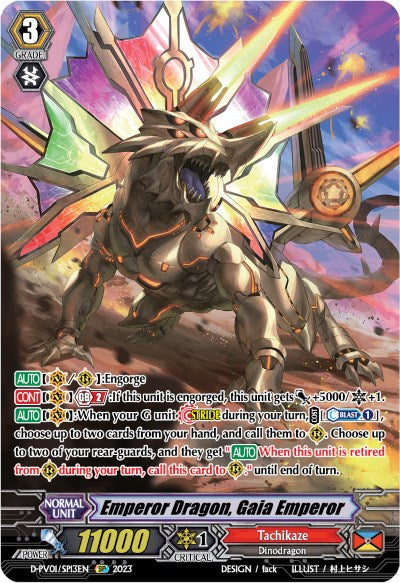 Emperor Dragon, Gaia Emperor (D-PV01/SP13EN) [History Collection] | Total Play