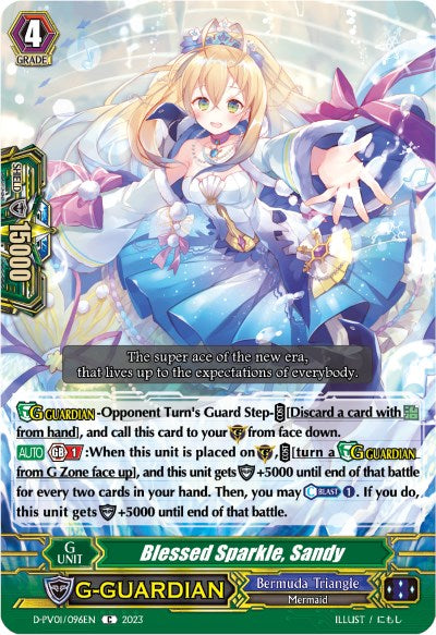 Blessed Sparkle, Sandy (D-PV01/096EN) [History Collection] | Total Play