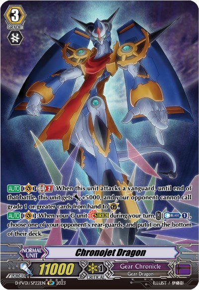 Chronojet Dragon (D-PV01/SP22EN) [History Collection] | Total Play