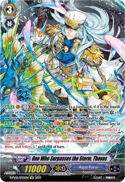 One Who Surpasses the Storm, Thavas (D-PV01/SP25EN) [History Collection] | Total Play