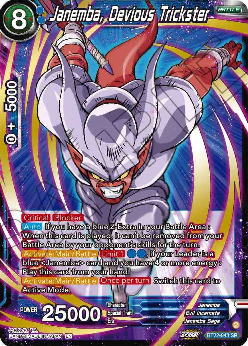 Janemba, Devious Trickster (BT22-043) [Critical Blow] | Total Play