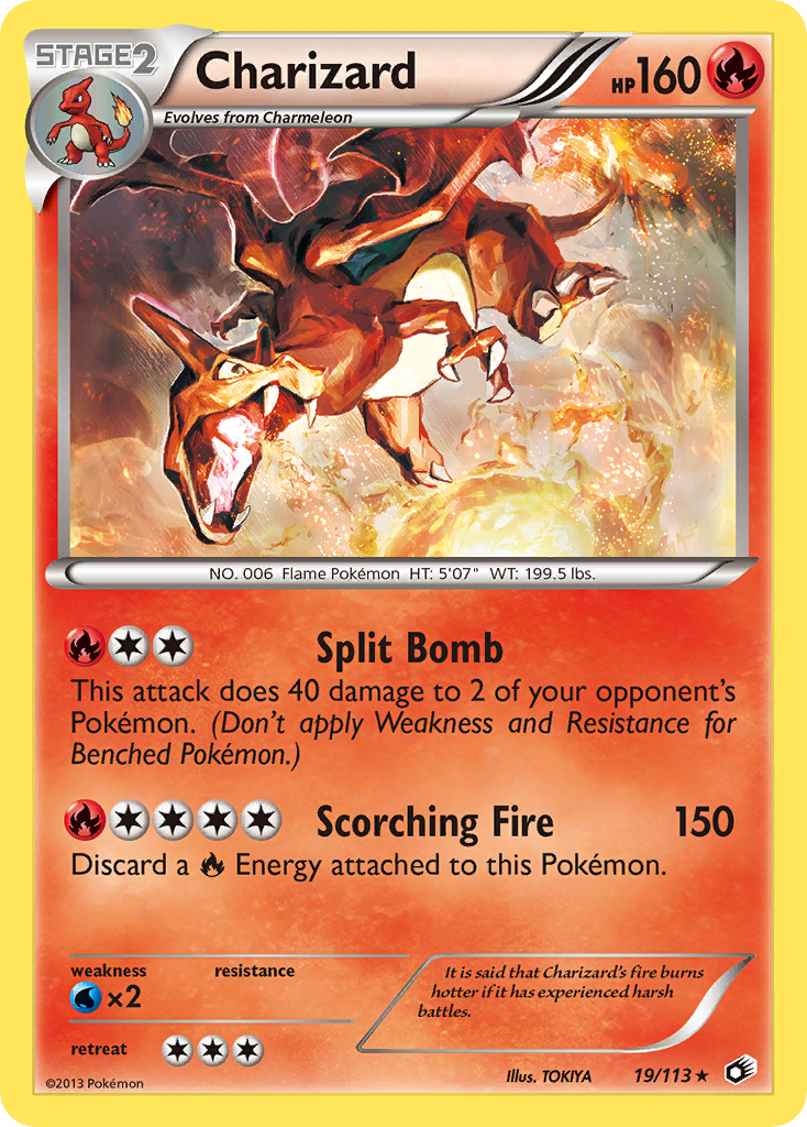 Charizard (19/113) [Black & White: Legendary Treasures] | Total Play