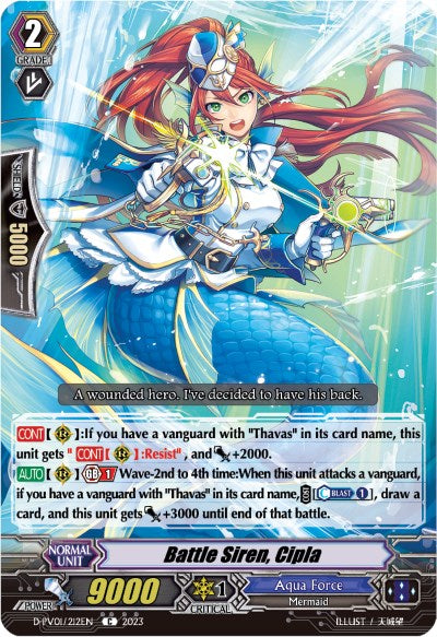 Battle Siren, Cipla (D-PV01/212EN) [History Collection] | Total Play