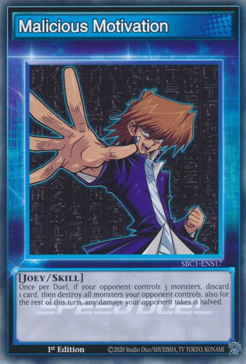 Malicious Motivation [SBC1-ENS17] Common | Total Play