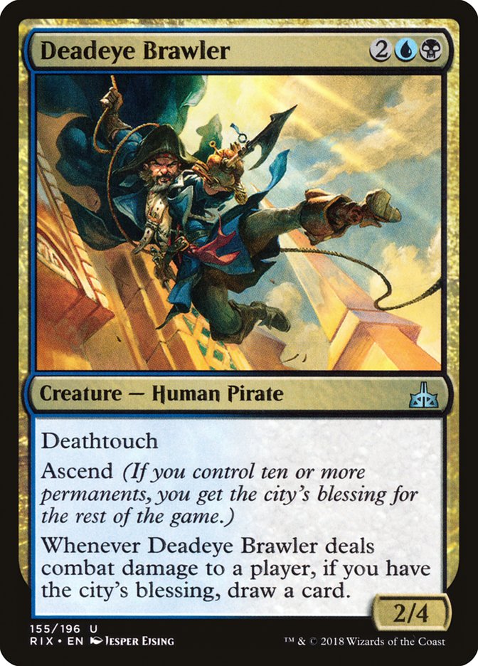 Deadeye Brawler [Rivals of Ixalan] | Total Play