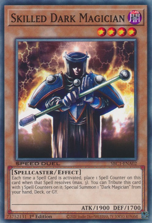 Skilled Dark Magician [SBC1-ENA02] Common | Total Play