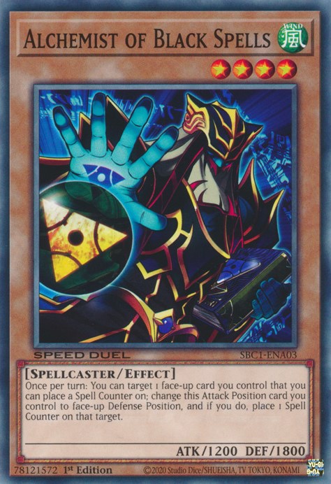 Alchemist of Black Spells [SBC1-ENA03] Common | Total Play