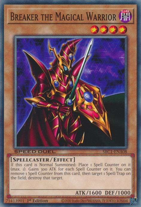 Breaker the Magical Warrior [SBC1-ENA08] Common | Total Play