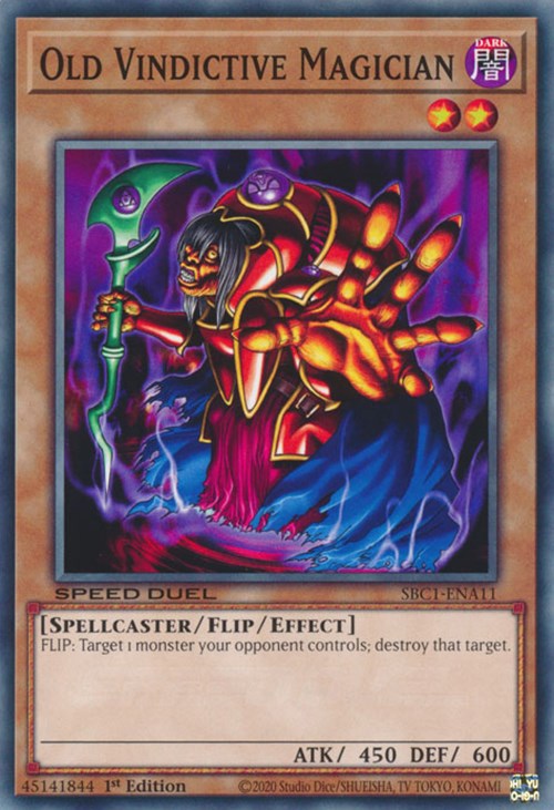 Old Vindictive Magician [SBC1-ENA11] Common | Total Play