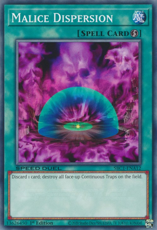 Malice Dispersion [SBC1-ENA12] Common | Total Play