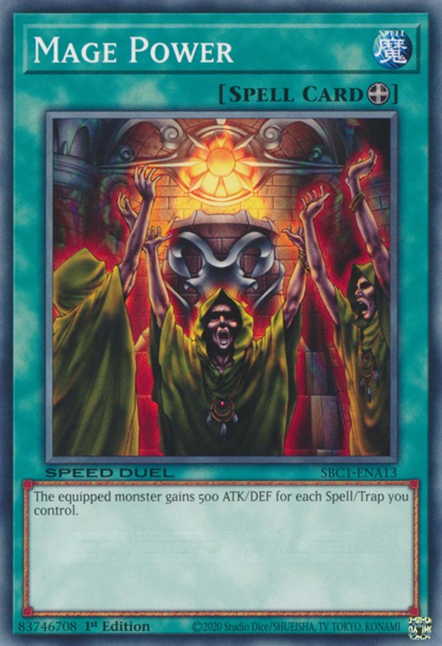Mage Power [SBC1-ENA13] Common | Total Play