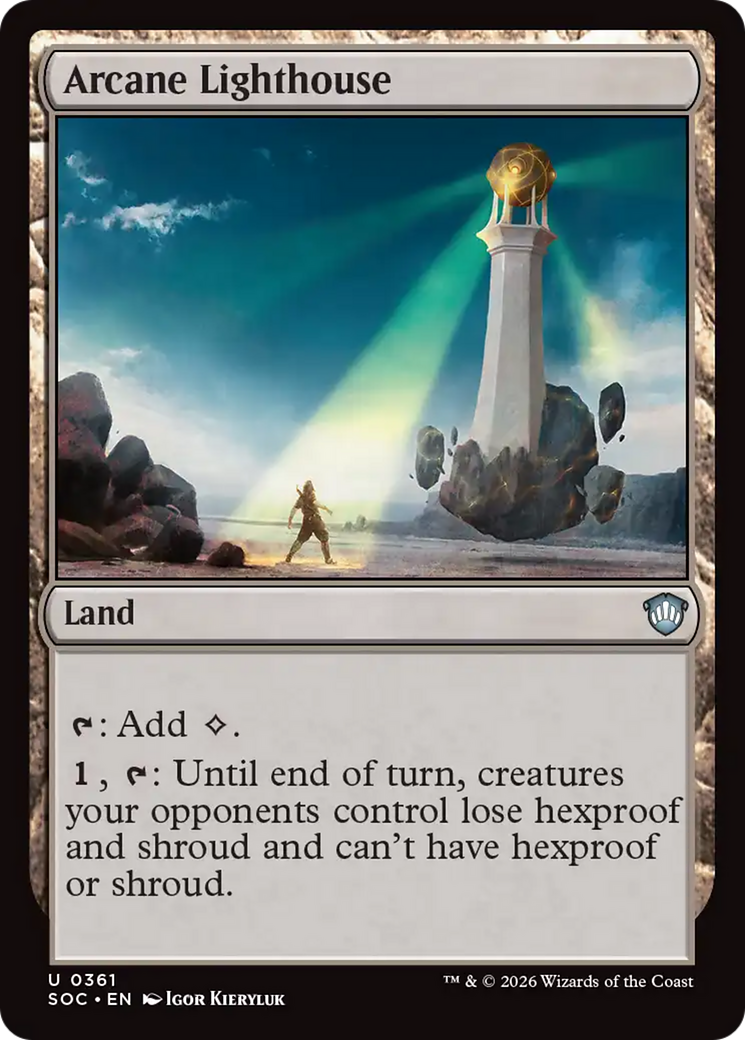 Arcane Lighthouse [Secrets of Strixhaven Commander] | Total Play