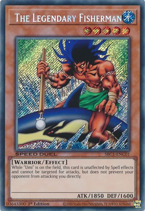The Legendary Fisherman [SBC1-ENC01] Secret Rare | Total Play