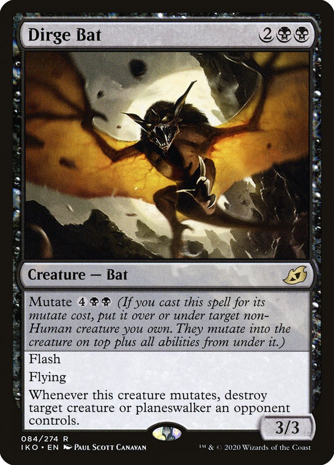 Dirge Bat [Ikoria: Lair of Behemoths] | Total Play