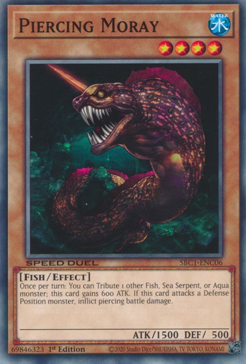 Piercing Moray [SBC1-ENC06] Common | Total Play