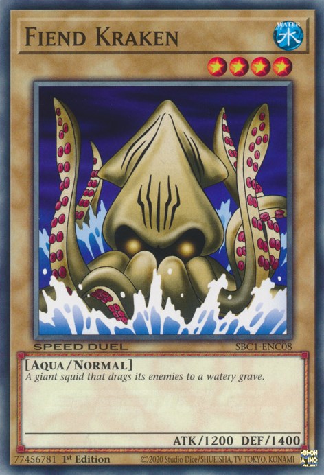 Fiend Kraken [SBC1-ENC08] Common | Total Play