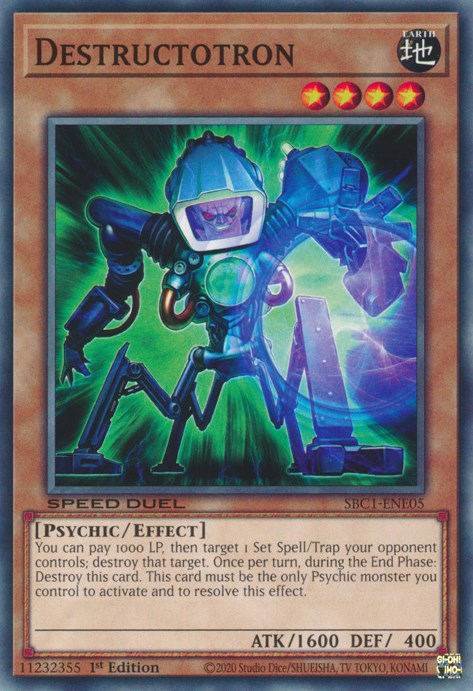 Destructotron [SBC1-ENE05] Common | Total Play