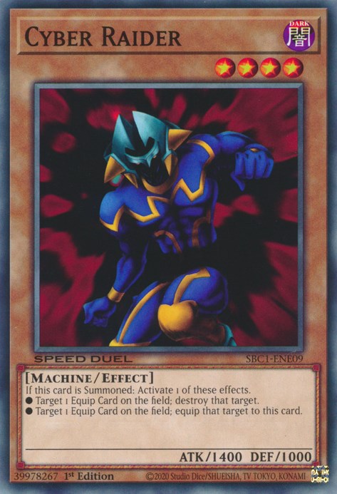 Cyber Raider [SBC1-ENE09] Common | Total Play