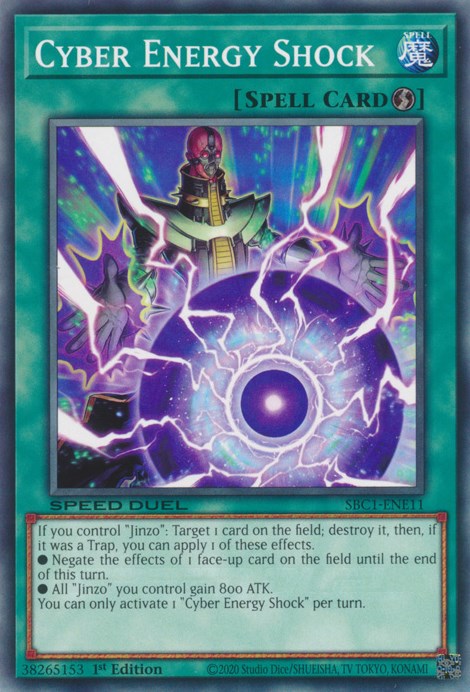 Cyber Energy Shock [SBC1-ENE11] Common | Total Play