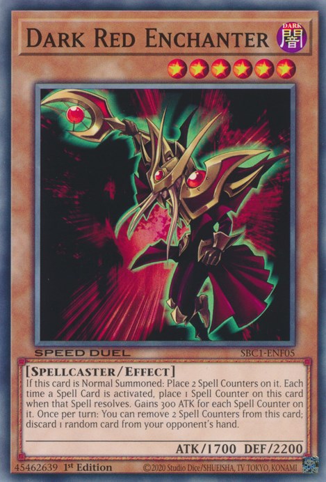 Dark Red Enchanter [SBC1-ENF05] Common | Total Play