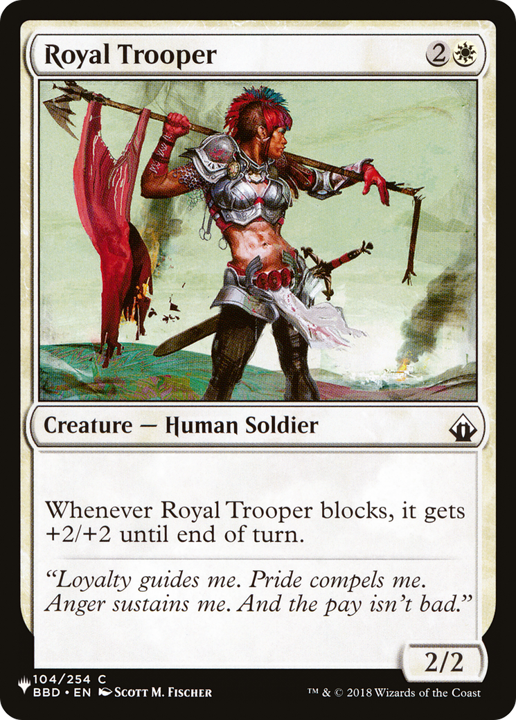 Royal Trooper [The List] | Total Play