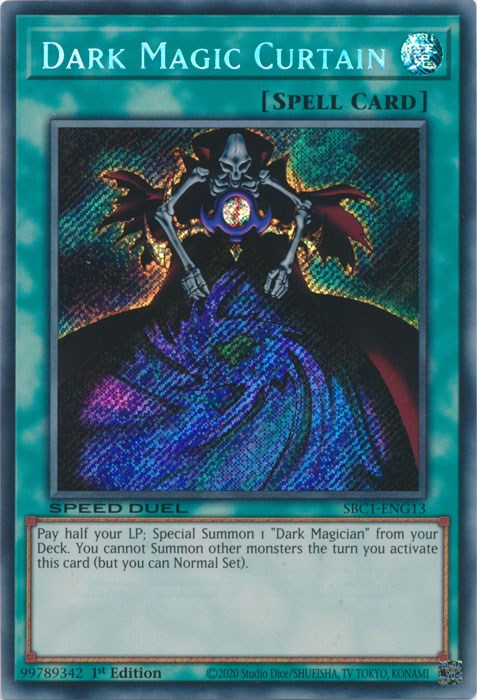 Dark Magic Curtain [SBC1-ENG13] Secret Rare | Total Play