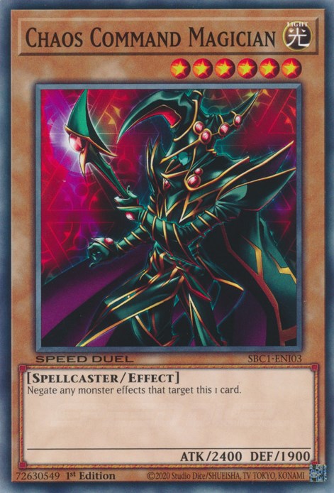 Chaos Command Magician [SBC1-ENI03] Common | Total Play