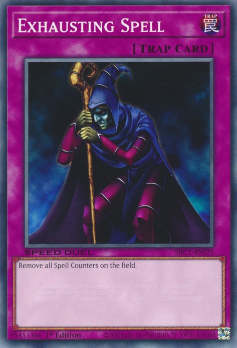 Exhausting Spell [SBC1-ENI21] Common | Total Play