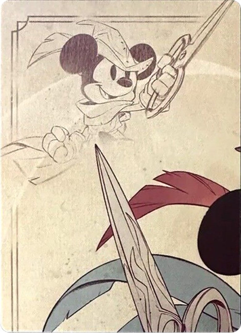 Mickey Mouse - Brave Little Tailor Puzzle Insert (Top Left) [The First Chapter] | Total Play
