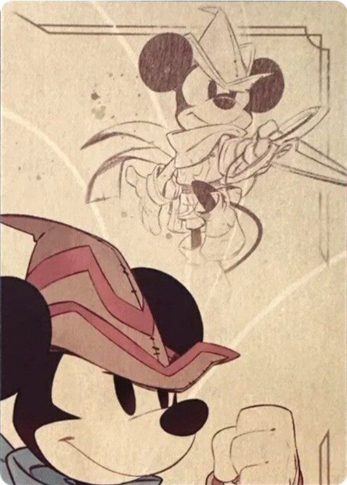 Mickey Mouse - Brave Little Tailor Puzzle Insert (Top Right) [The First Chapter] | Total Play