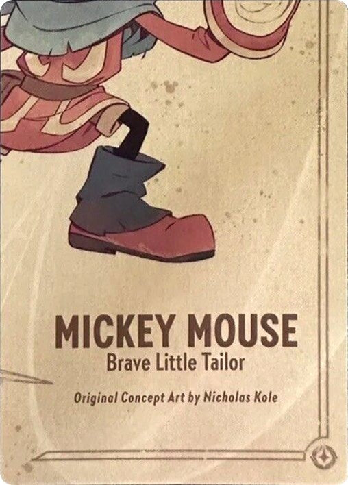 Mickey Mouse - Brave Little Tailor Puzzle Insert (Bottom Right) [The First Chapter] | Total Play